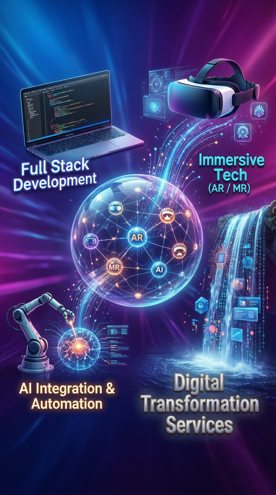 Full Stack, AR and AI Services